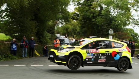 Rhys Yates / Andrew Roughead Ford Fiesta R5 Rally Isle of Man - Rhys Yates