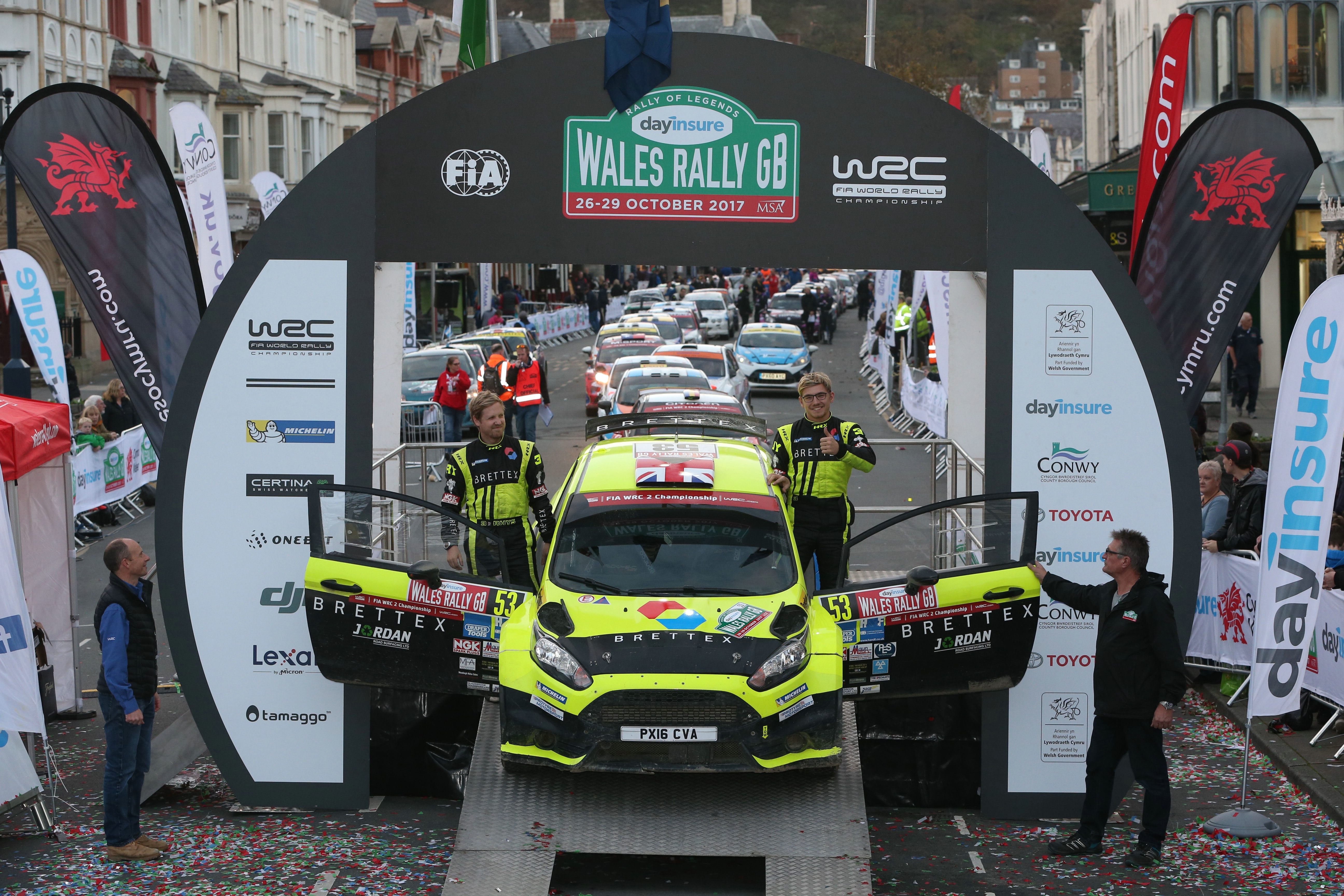 Rhys Yates / Alex Lee Gemini Clinic Rally Team Ford Fiesta R5